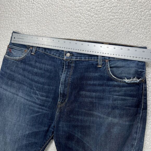 Polo Ralph Lauren Jeans 44Bx30 Relaxed Straight Fit Blue Denim Streetwear Y2K - Picture 11 of 14